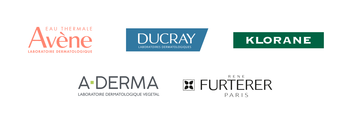 Jusqu'à 45 % de réduction sur A-Derma, Avene, Ducray, Klorane et Rene Furterer